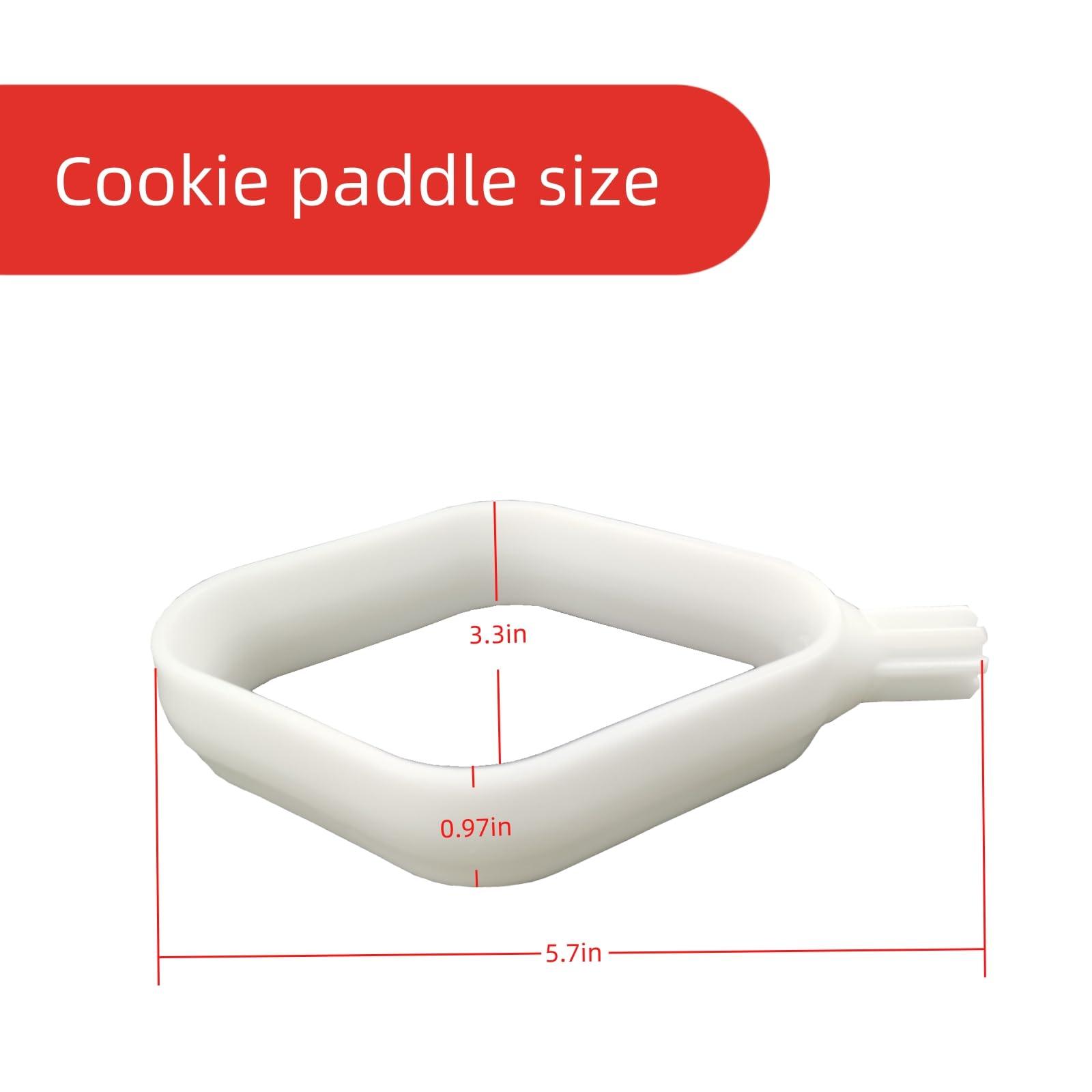 Ameri Cookie Paddles for Bosch Mixer Plus Universal Blender Biscuit Cake Dough Paddles Household Accessories Replacement Mixing Part - Pack of 2