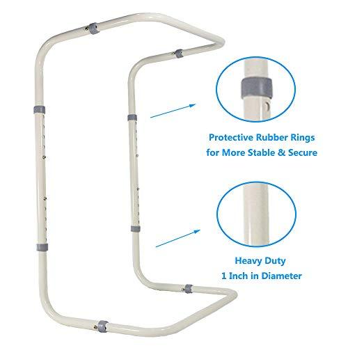 Zelen Blanket Lifter Foot Cradle Lift Bar for Feet Adjustable Blanket Support Lifters Holder Bed Foot Tent Blankets Riser Sheet Raiser Heavy Duty Steel Medical Accessories Leg Knee Ankle Surgery Recovery