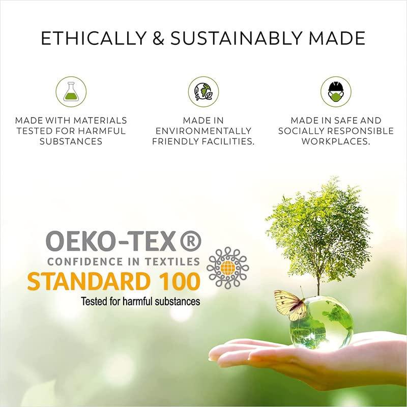 Mattress-Homes Split King Sheets for Adjustable Bed Cotton Flex Top King Sheets Sets for Adjustable Bed,Split King Sheets for Sleep Number Beds,Top Split King Sheets,Split King Sheets 34\" 4 Pcs 16\"Deep Taupe Solid