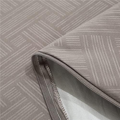 MHXY MHXY 2-in-1 Waterproof Mattress Protector Queen Size, Cooling Mattress Cover with Removable Top 3D Air Fabric to Ensure A Comfortable (Color : 3D Beige, Size : 120 * 200+25cm)