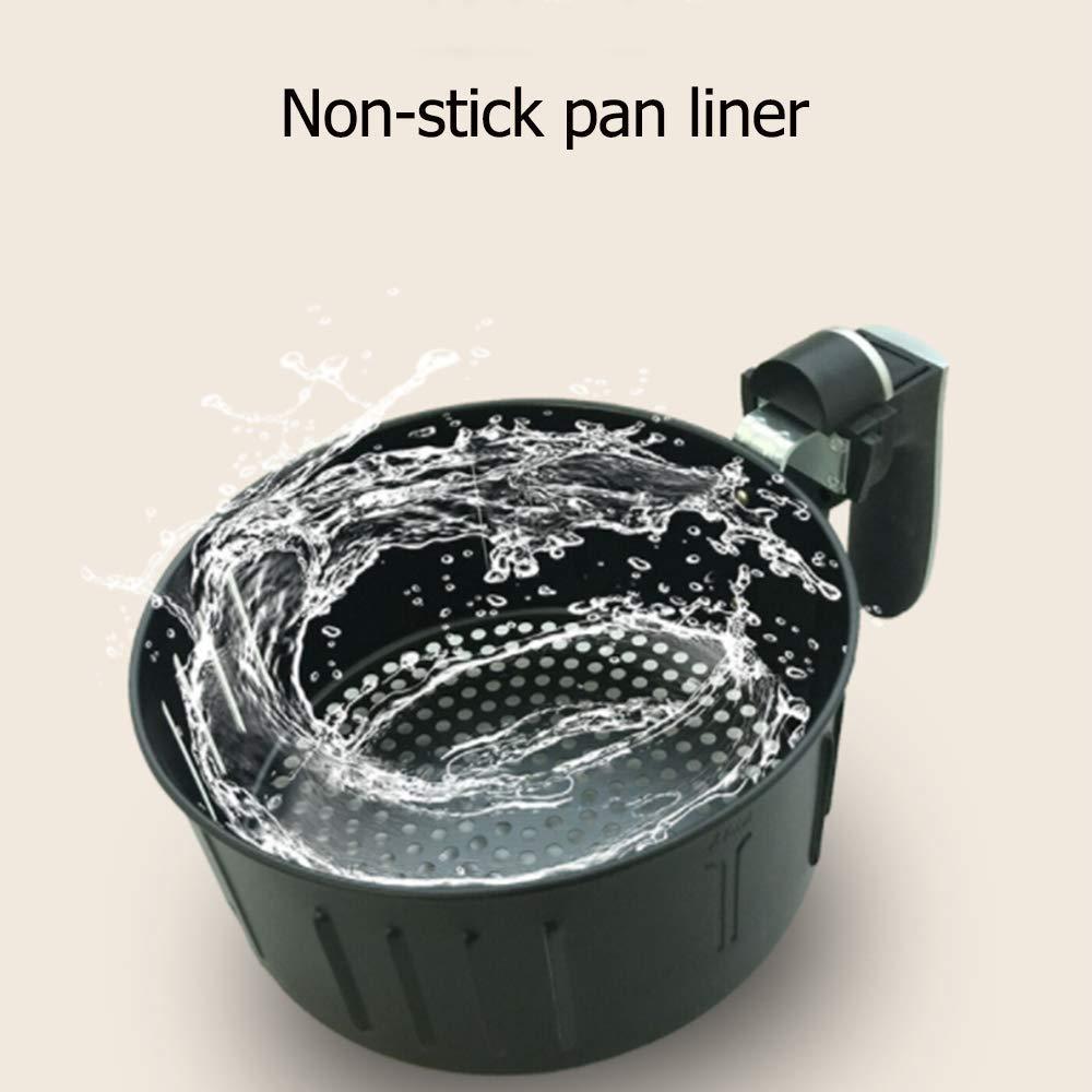 AJIEYMXD AJIEYMXD Automatic air Fryer, Electric Heated air Fryer Oil-free Oven with LCD Digital Touch Screen, Removable Safety Basket Size 30.2 * 35.8 Cm Comfortable anniversary Efficency