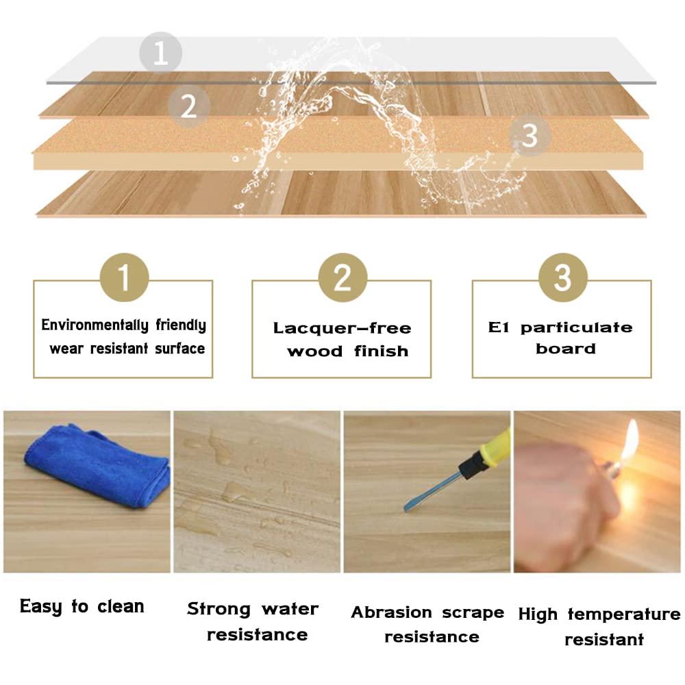 ALSODI ALSODI Double Layer Narrow Edge Console Table, Porch Entrance Console, Sofa Rear Shelf, Bedside Rear Console,B,80 * 20 * 100cm