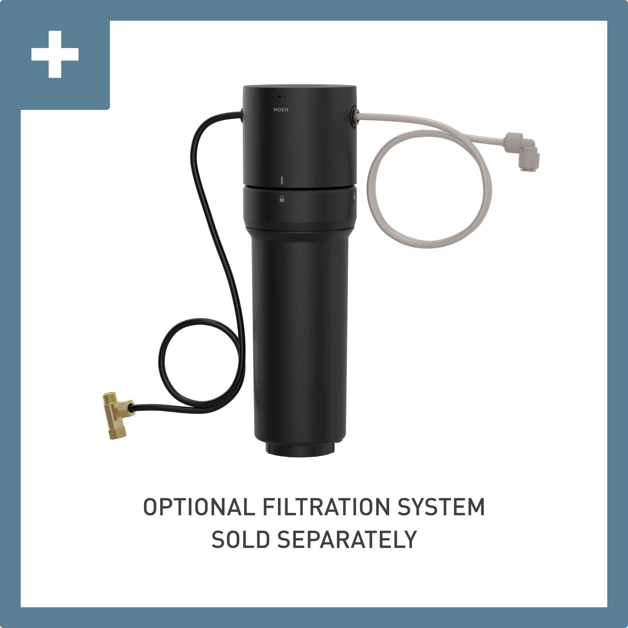 Moen Moen Oil Rubbed Bronze Sip Traditional Cold Water Kitchen Beverage Faucet with Optional Filtration System, S5510ORB