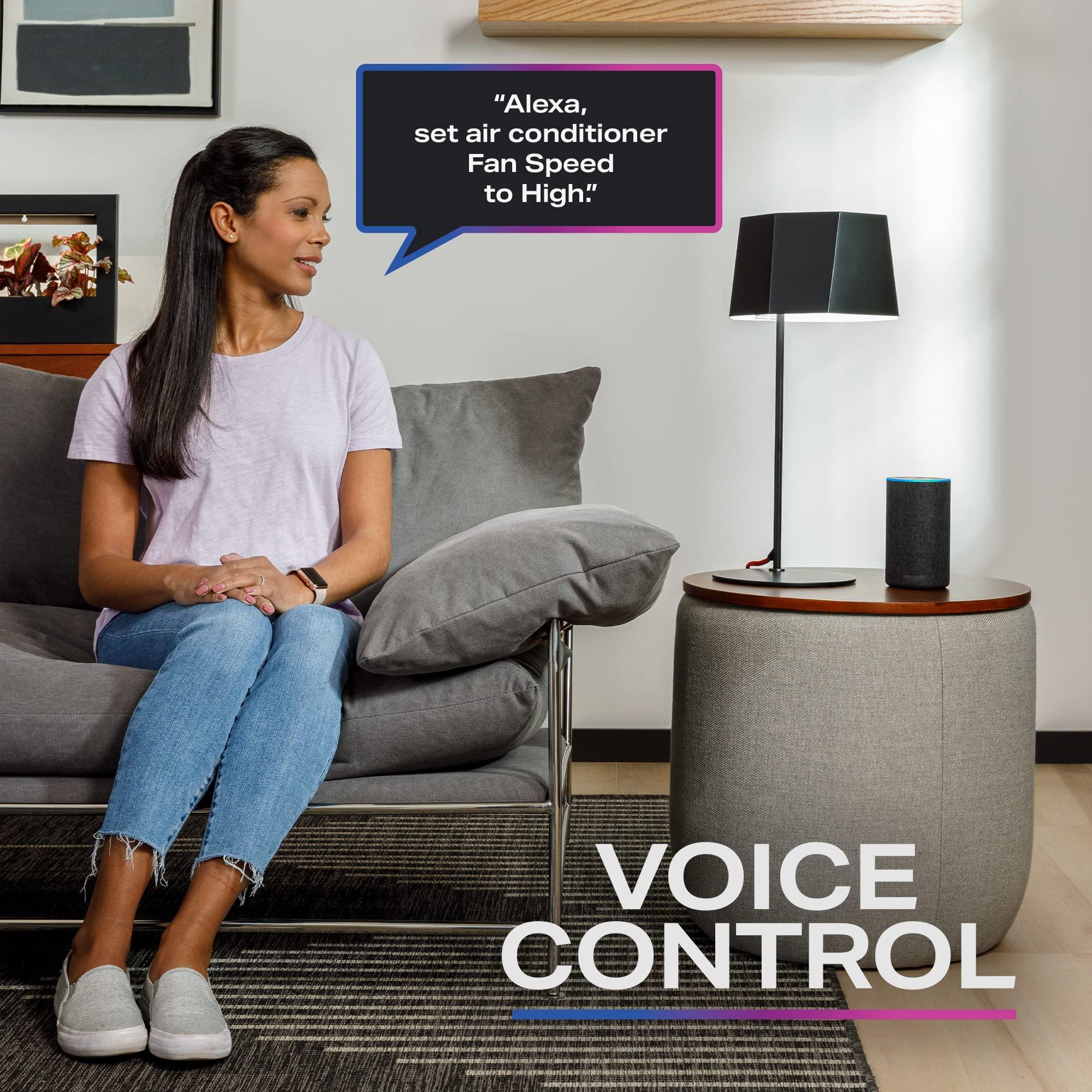 Profile GE Profile Ultra Quiet Window Air Conditioner 6,200 BTU, WiFi Enabled, Ideal for Small Rooms, Easy Installation with Included Kit, 6K Window AC Unit, White