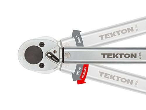 TEKTON TEKTON 1/2 Inch Drive Micrometer Torque Wrench (10-150 ft.-lb.) 24335