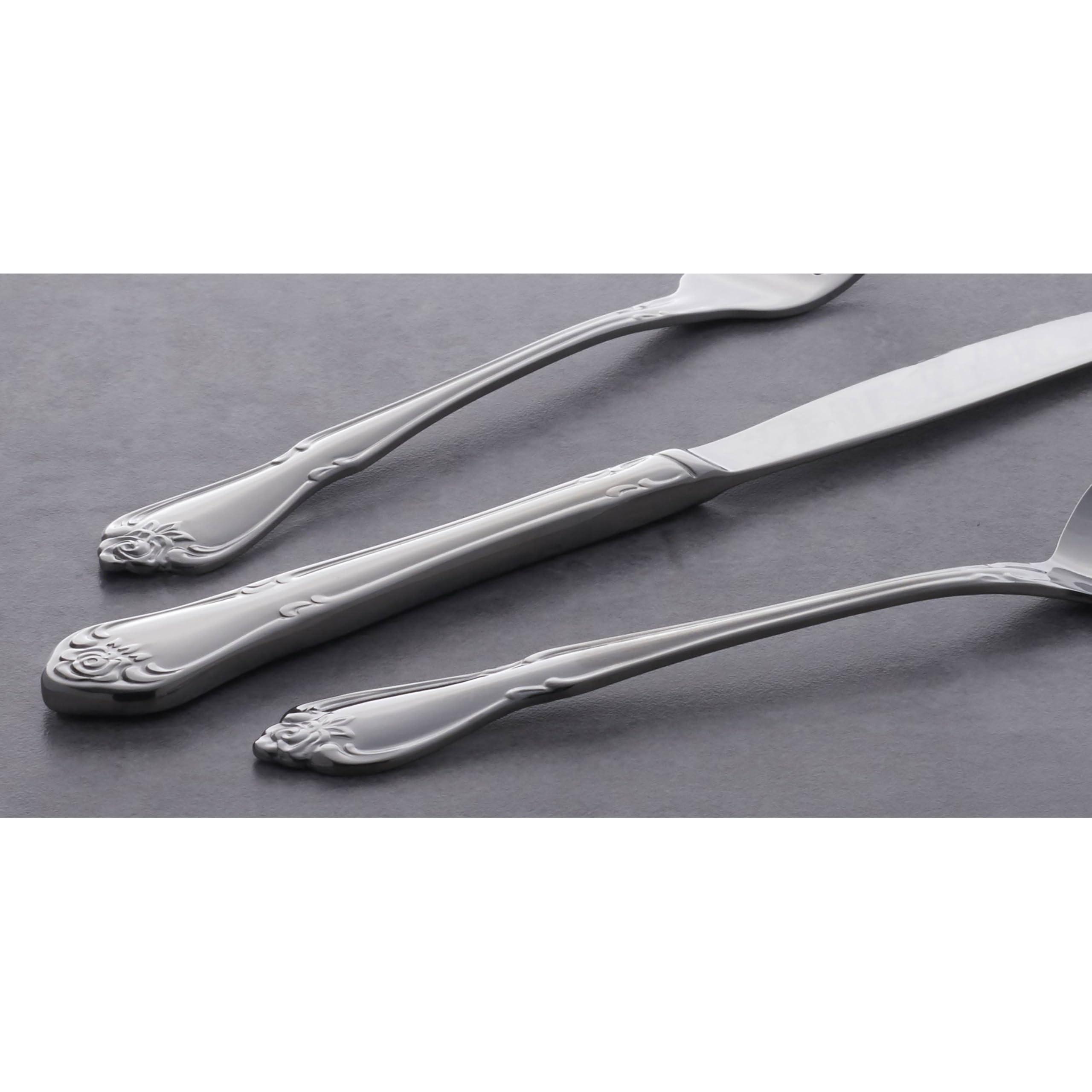 Oneida Oneida True Rose Dinner Forks, silver set of 4