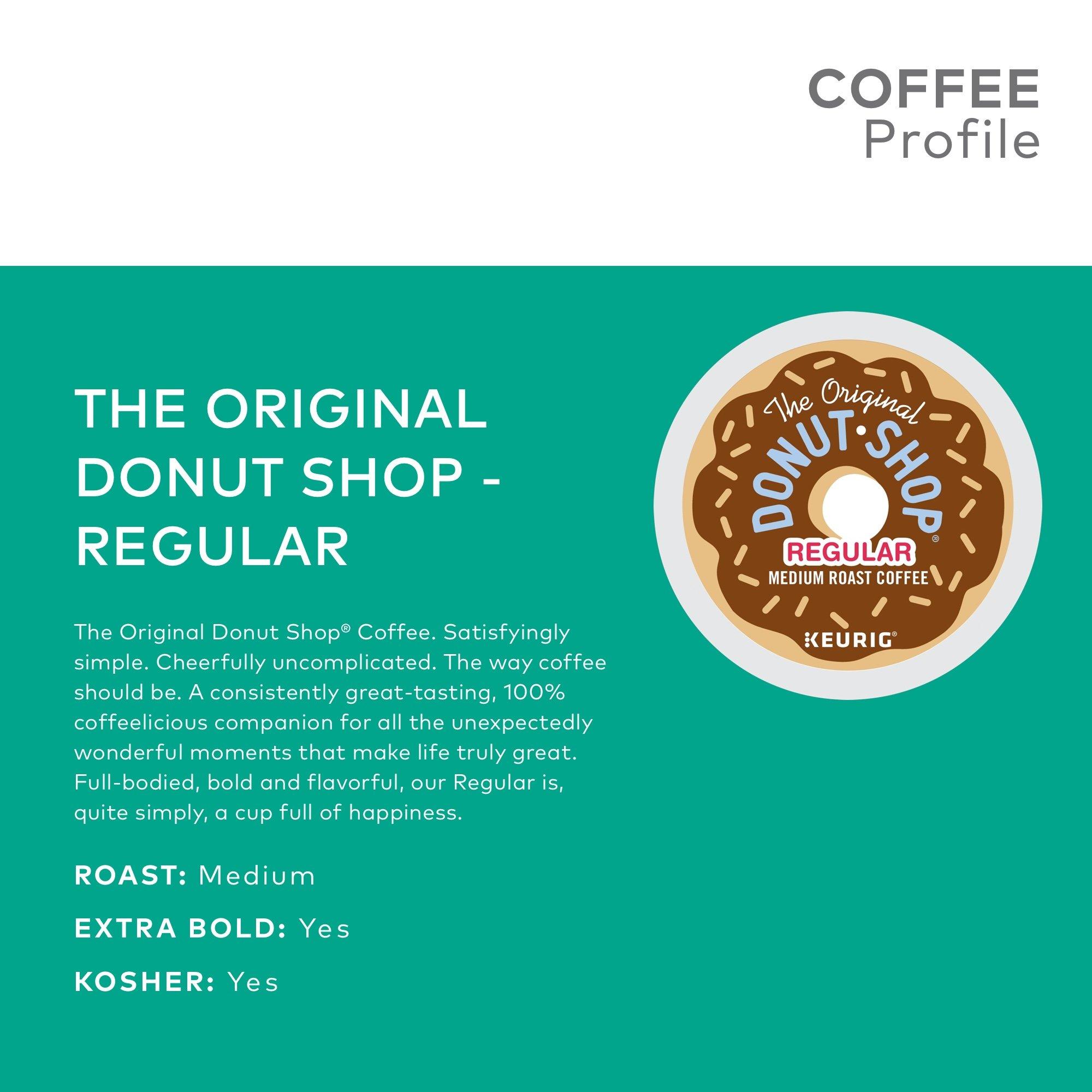 Keurig Keurig K-Mini Single Serve Coffee Maker with Donut Shop Coffee Pods, 32 count