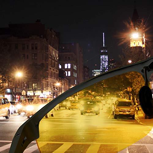 BLUPOND BLUPOND Night Vision Glasses for Driving For Men Women - Yellow Tint Anti Glare Glasses for Nighttime - Knight Visor