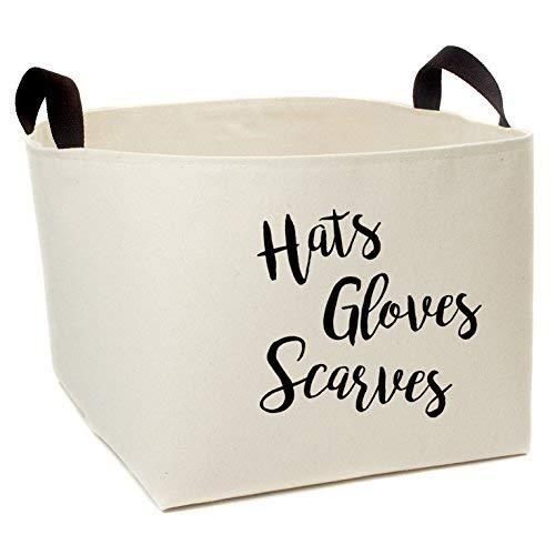 A Southern Bucket Hats Gloves Scarves Basket Organizer