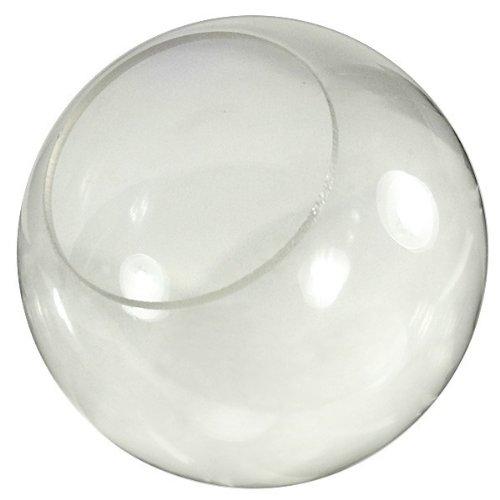 American Made Plastics 14 in. Clear Acrylic Globe - with 5.25 in. Neckless Opening - American 3202-14020-003