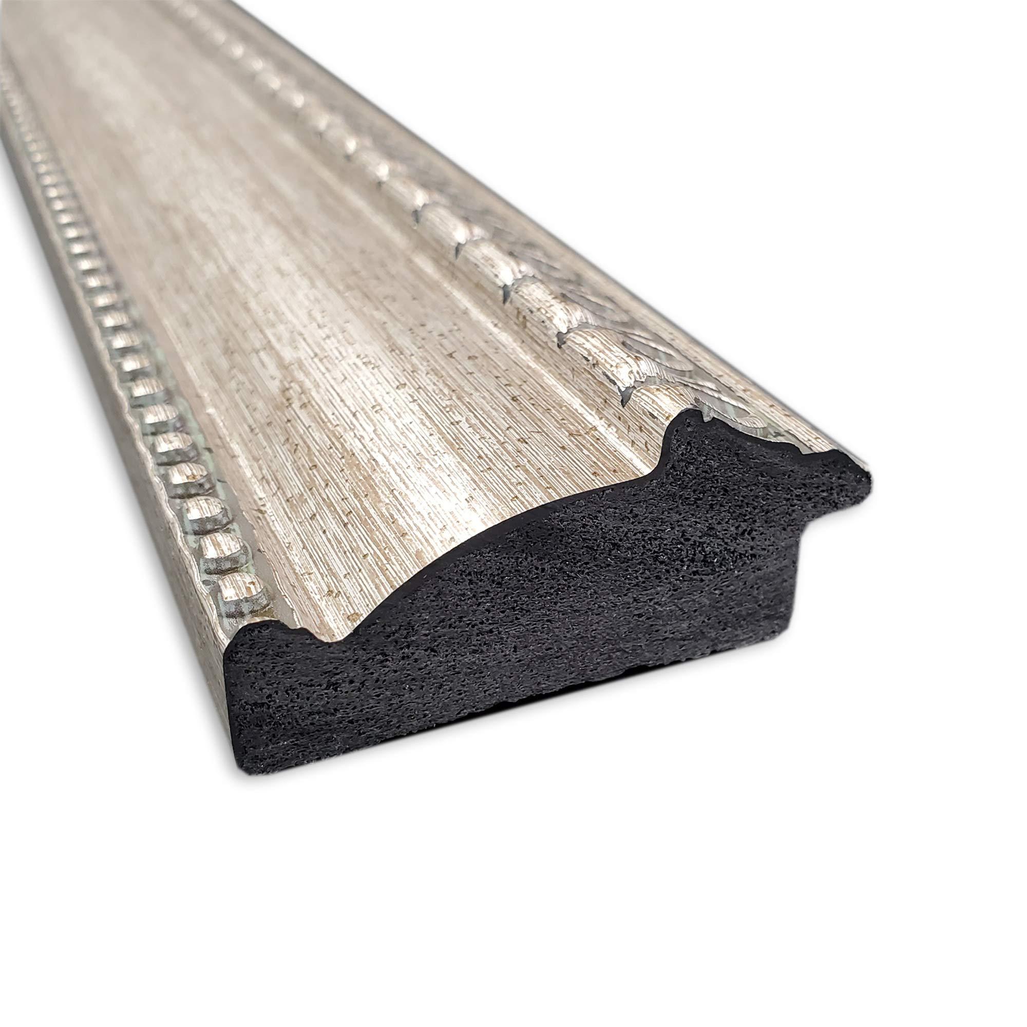 Amanti Art Amanti Art Bronze Bathroom Mirror for Over Sink, 29x23 Lined Bronze Rectangle Vanity Mirror, Medium Casual Frame, Hangs Horizonally and Vertically, Bathroom Wall Decor, Non-Beveled Edge from WI, USA