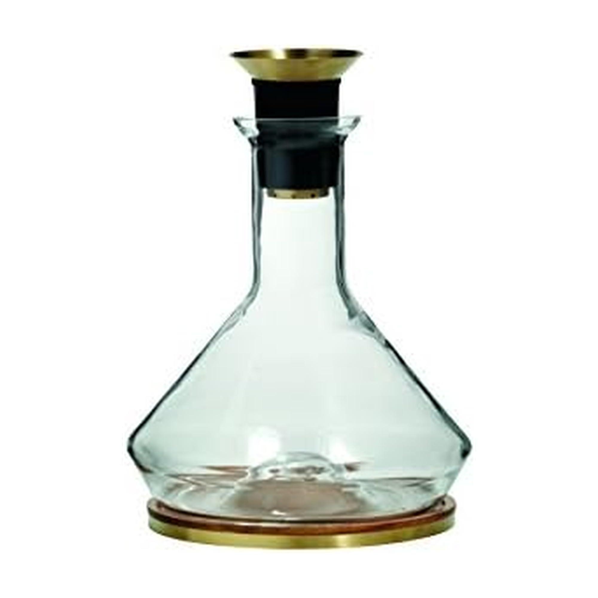 RBT RBT Decanter with Wood Coaster and Micro-Perforated Aerator