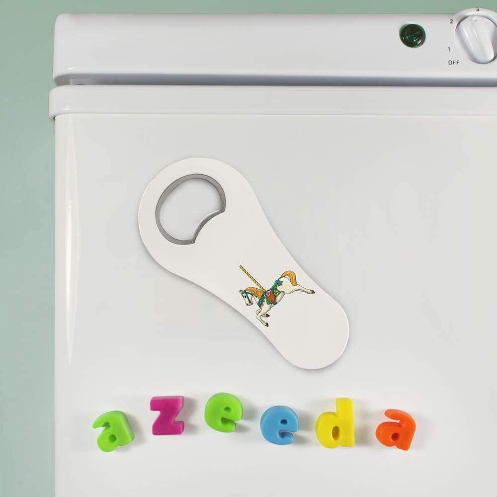 Azeeda \'Carousel Horse\' Bottle Opener Fridge Magnet (BO00065061)