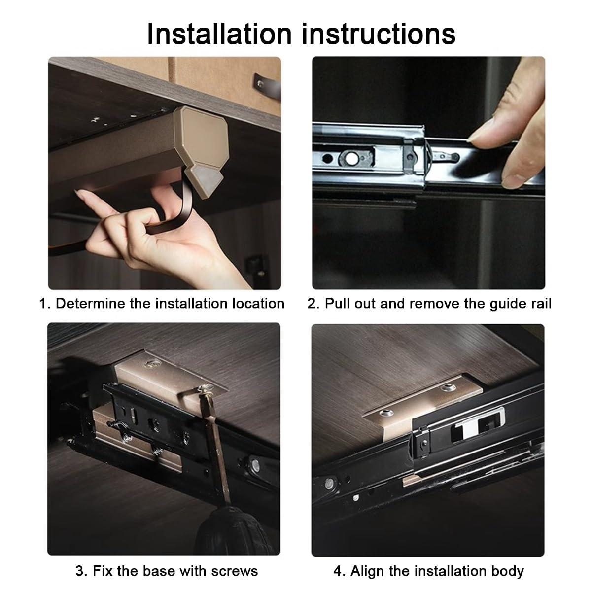 SAFWEL WUZM Pull-Out Closet Valet Rod, Adjustable Heavy Duty Steel Clothes Hanger Rail, Space Saving Multifunctional Pants Rack Clothes Organizers