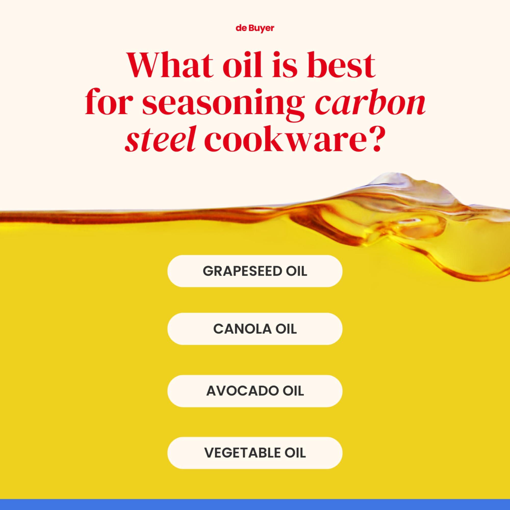 De Buyer De Buyer MINERAL B Carbon Steel Aebleskiver & Poffertjes Pan - Ideal for Mini Pancakes - Naturally Nonstick - Made in France