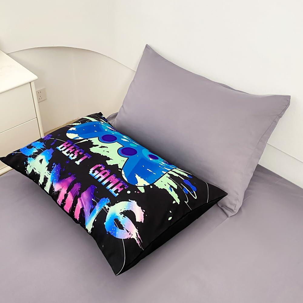 Designart Designart Coconut Palm Trees on Beach Metal Wall Art, 28\'\' H x 60\'\' W x 1\'\' D 5PE, Brown/Blue