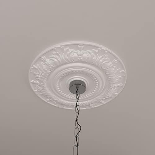 Ekena Millwork Ekena Millwork CM20BX Biddix Ceiling Medallion, 20 7/8"OD x 1 1/4"P (Fits Canopies up to 7 1/2"), Factory Primed