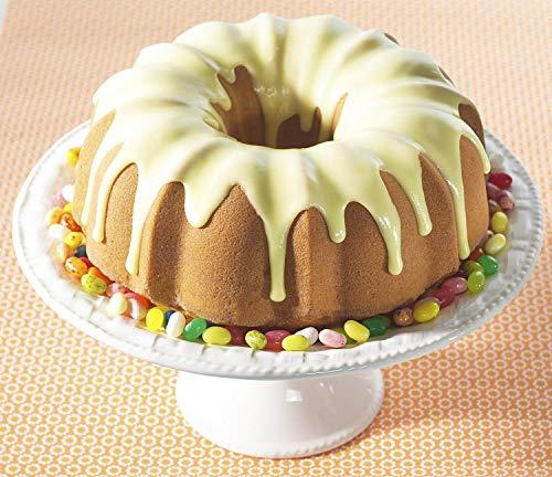 Nordic Ware Nordicware 6-Cup Navy Blue Formed Bundt Pan, Lightweight