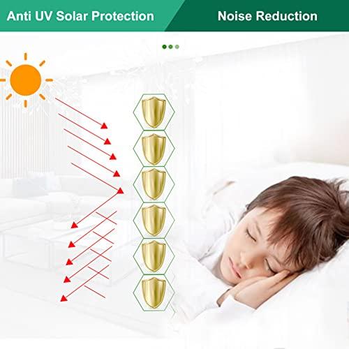 Fiunkes Wooden Window Privacy Shades - Black Venetian Blinds for Windows and Doors, Blackout Plantation Blinds With Noise Reduction and Adjustable Slats for Interior, 27'' W x 60'' H