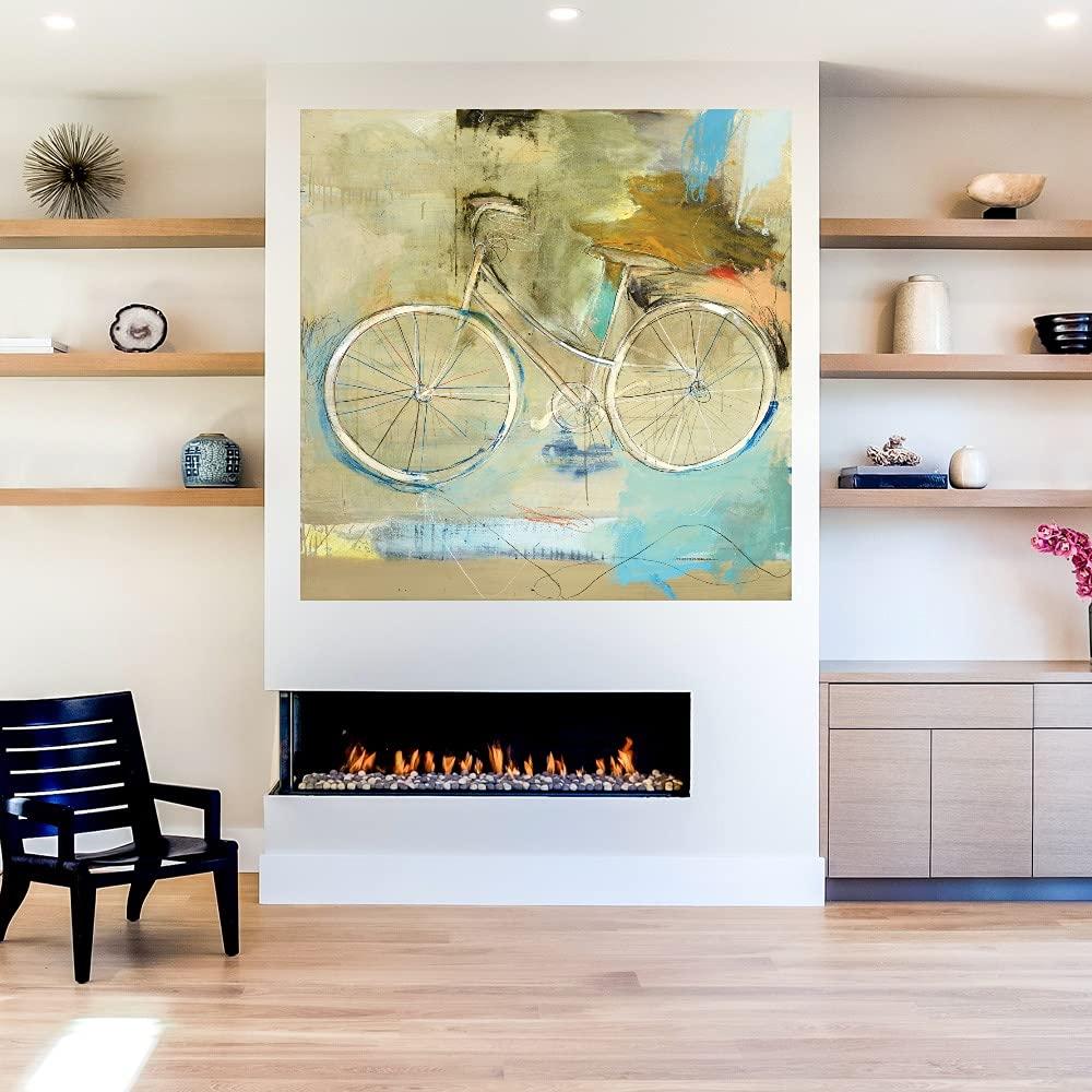 Fine Art Canvas Fine Art Canvas Roamer Canvas Wall Decor by Artist Patrick Wright for Living Room, Bedroom, Bathroom, Kitchen, Office, Bar, Dining & Guest Room - Ready to Hang - 37 in x 37 in