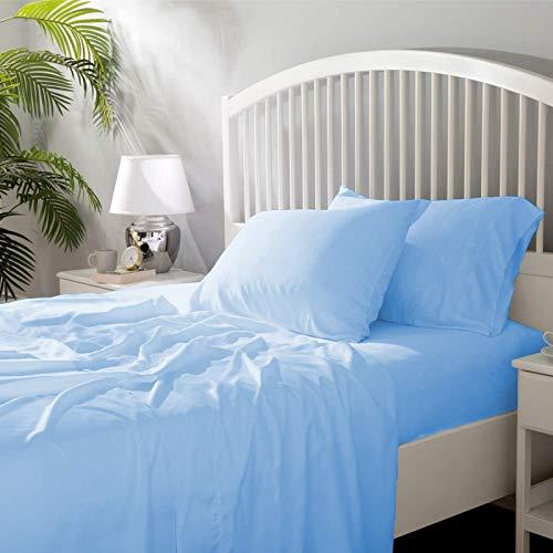 Cotton Home Depot Ultra Soft Silk Like Satin 8 Piece Comforter Set ( Comforter + Duvet Cover + Flat Sheet + Fitted Sheet 15\" Deep Pocket + 4 Pillow Cases ) Bedding Set Light Brown , California King