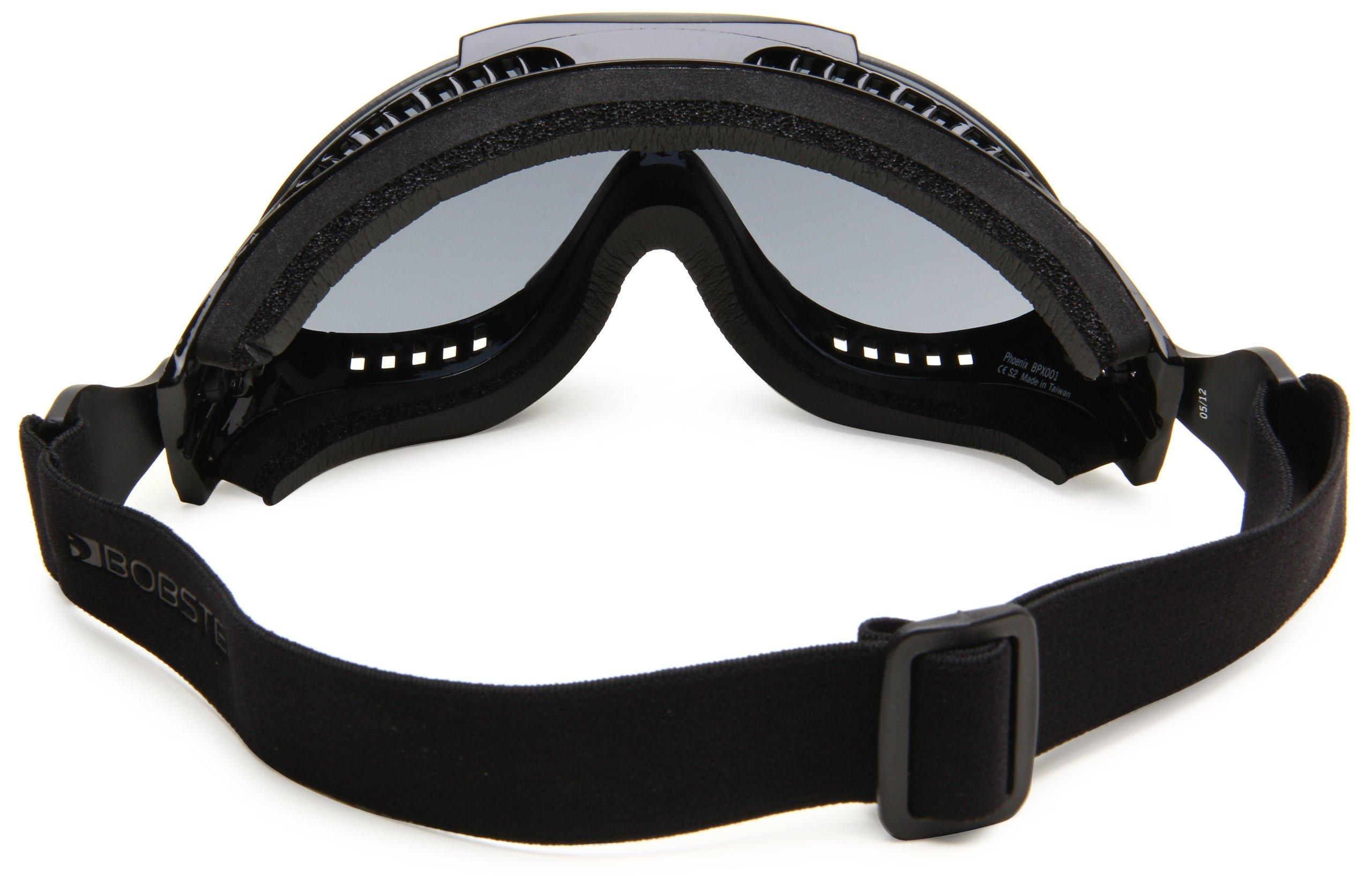 Bobster Bobster ® Phoenix, Gloss Black Frame, Smoked, Amber, & Clear Lens