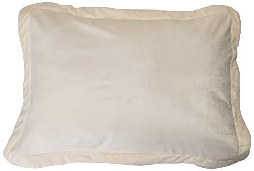 Elegant Comfort Elegant Comfort Premium Quality Heavy Weight Micromink Sherpa-Backing Reversible Down Alternative Micro-Suede 3-Piece Comforter Set, Queen, Ivory