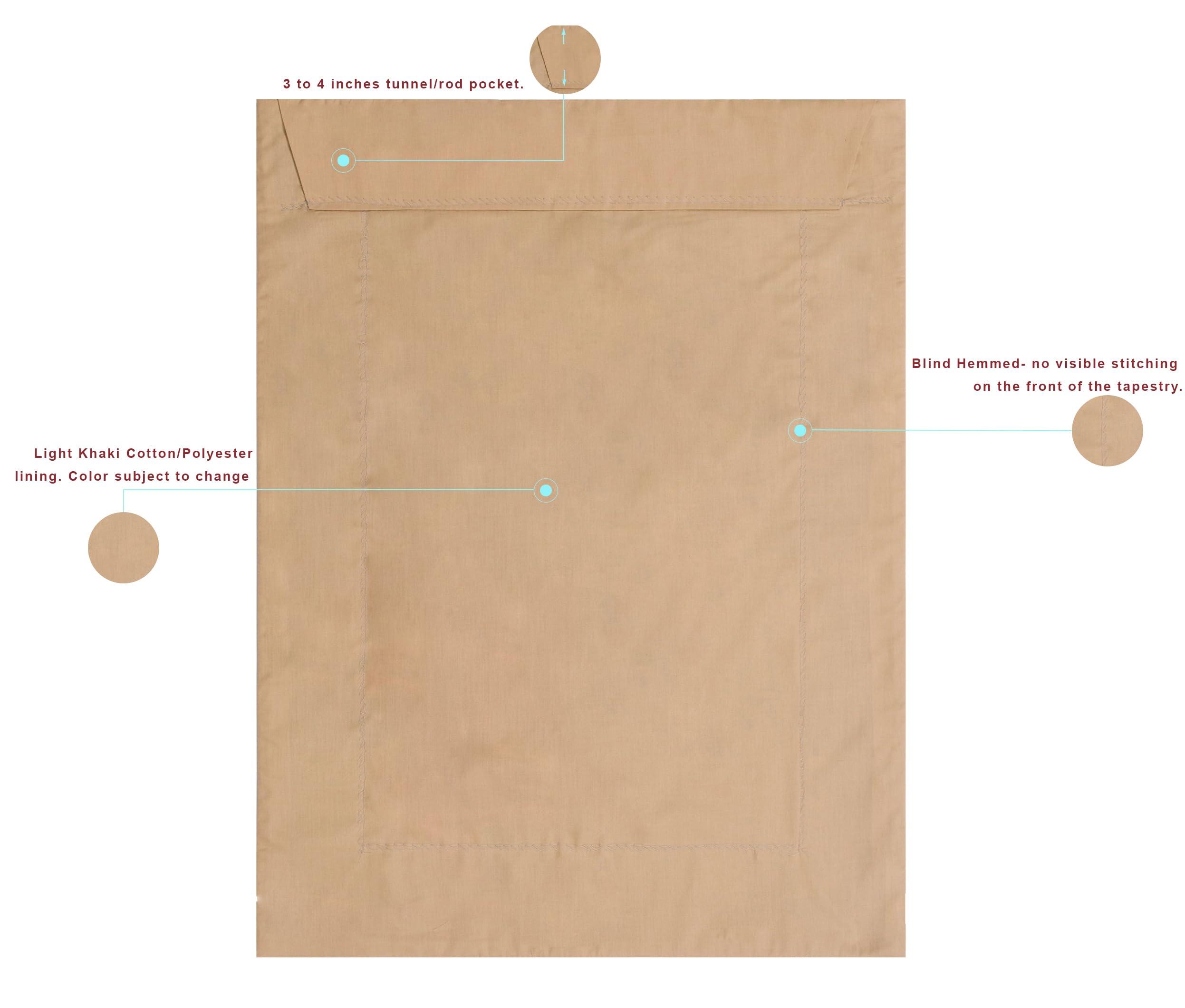 C Charlotte Home Furnishings Inc. Charlotte Home Furnishings Inc. Florence Ancient Map Italian Tapestry Wall Hanging 24 X 56 Inch Viscose Cotton And Polyester Blend Wall Art Italian Woven Perfect For Home Decor And Wall Decor