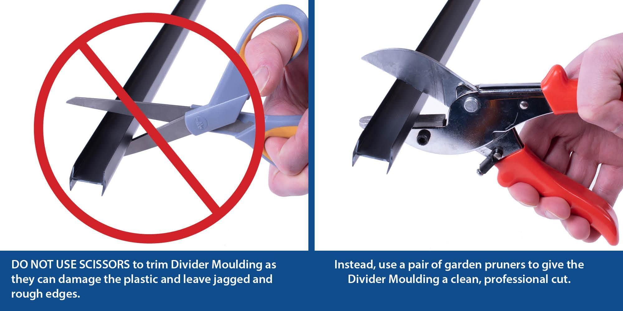 OUTWATER Outwater Plastic H Channel Fits Material 3/16 Inch Thick Black Styrene Divider Moulding with Adhesive 8 Foot Length Pro Pack (Pack of 5, 40 Feet Total)