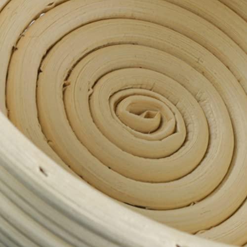 Frieling Frieling 8-Inch Round Banneton Brotform Proofing Basket - Bread Dough Proofing & Serving Bowl for Bread Rising