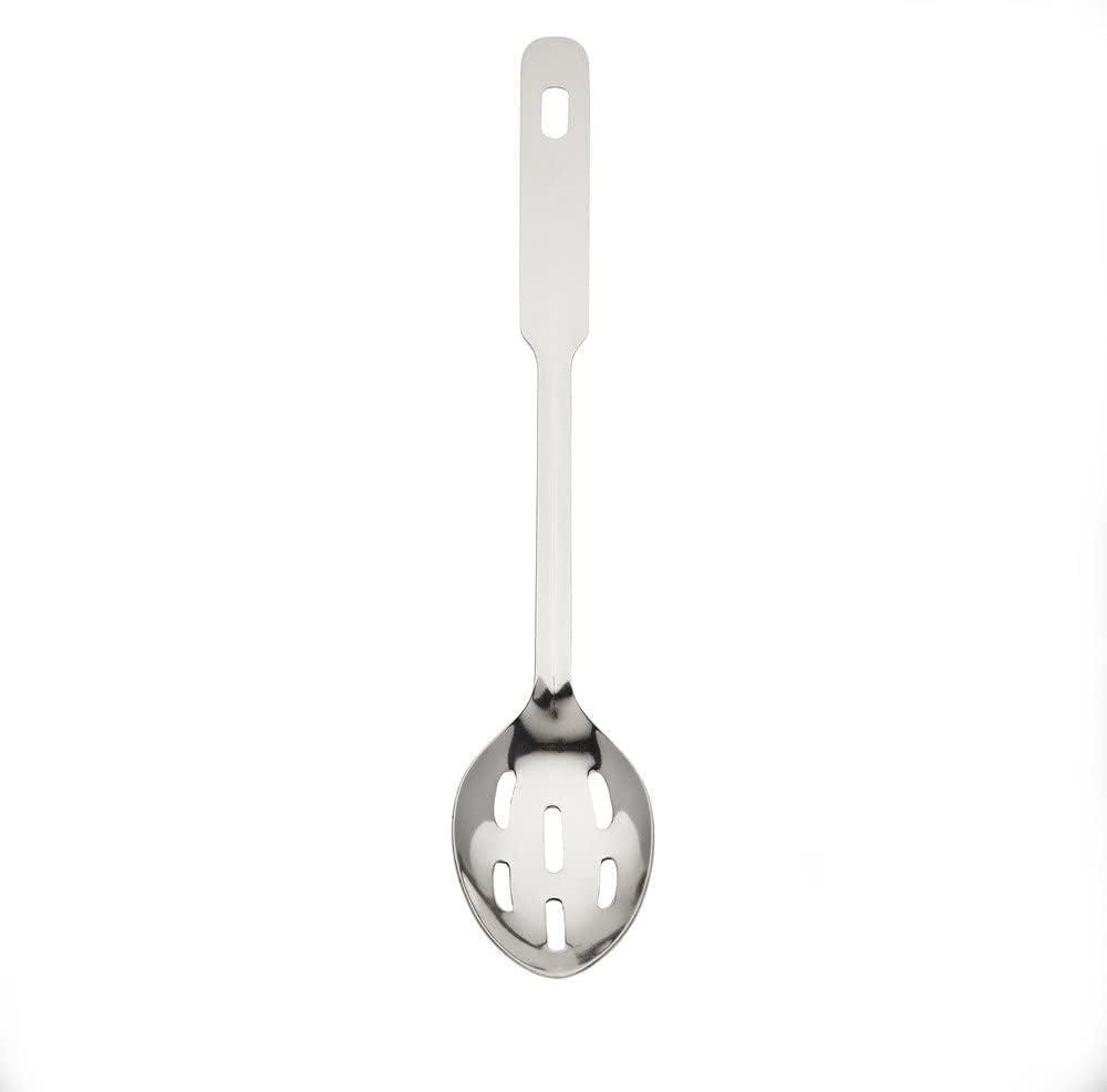 Amco Amco 11-Inch Everyday Utensil Set (5-Piece) - Stainless Steel & Heat Resistant, Hang Hole for Easy Storage - Dishwasher Safe - Ideal Kitchen Gadget for Restaurants or Home