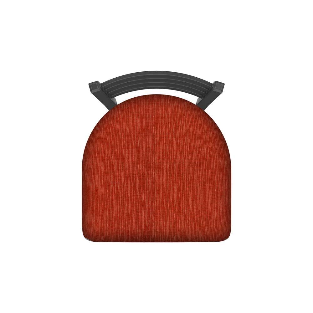 Holland Bar Stool Co. Holland Bar Stool Co. 400 Jackie 18\" Chair with Pewter Finish and Graph Poppy Seat