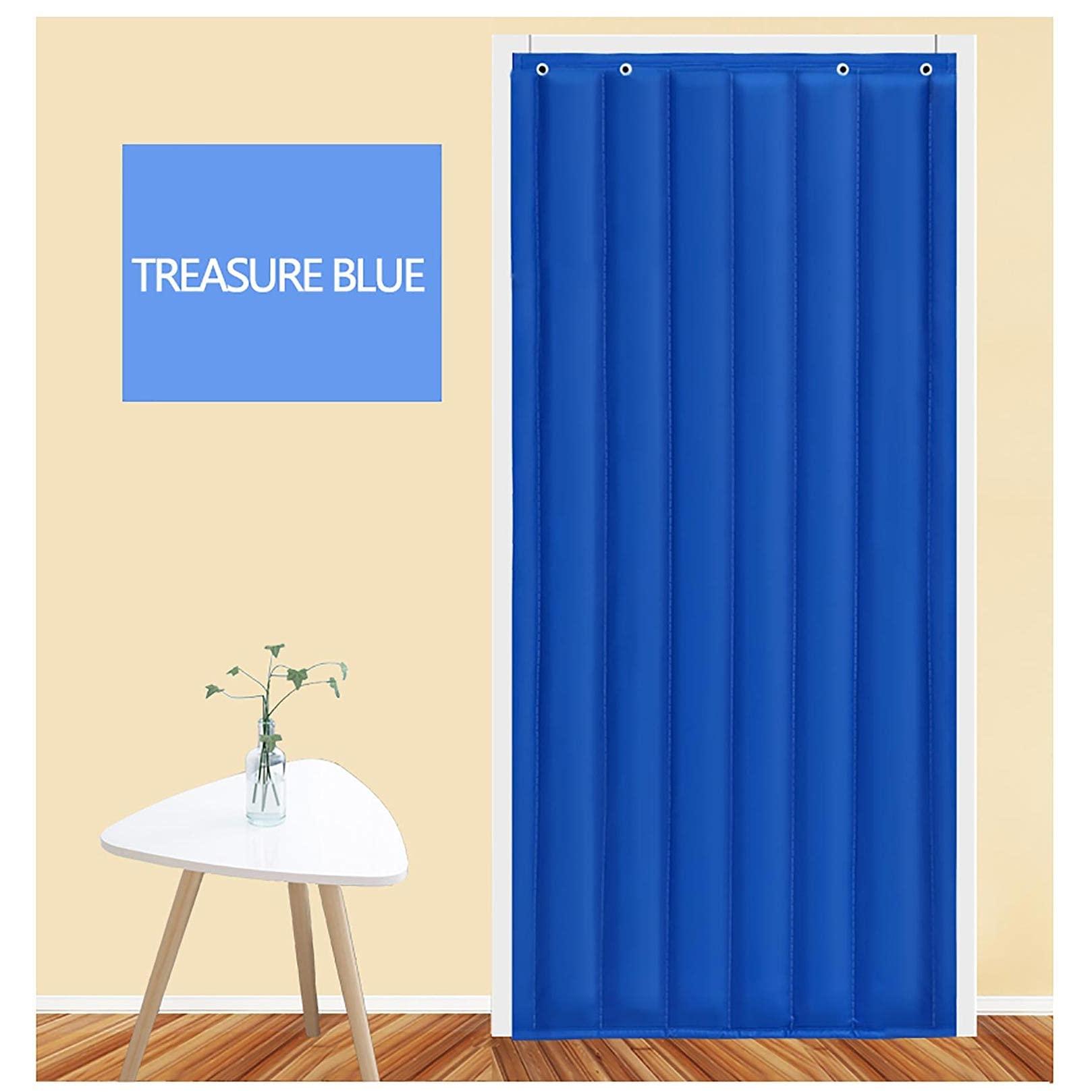MMCJIES MMCJIES Doorway Curtains,Thermal Insulated Door Curtain,Screen Door,Insulation Blanket,Warm Windproof, Thicken Cotton Curtain,Household Soundproof Winter Full Size Customizable,Easy Install