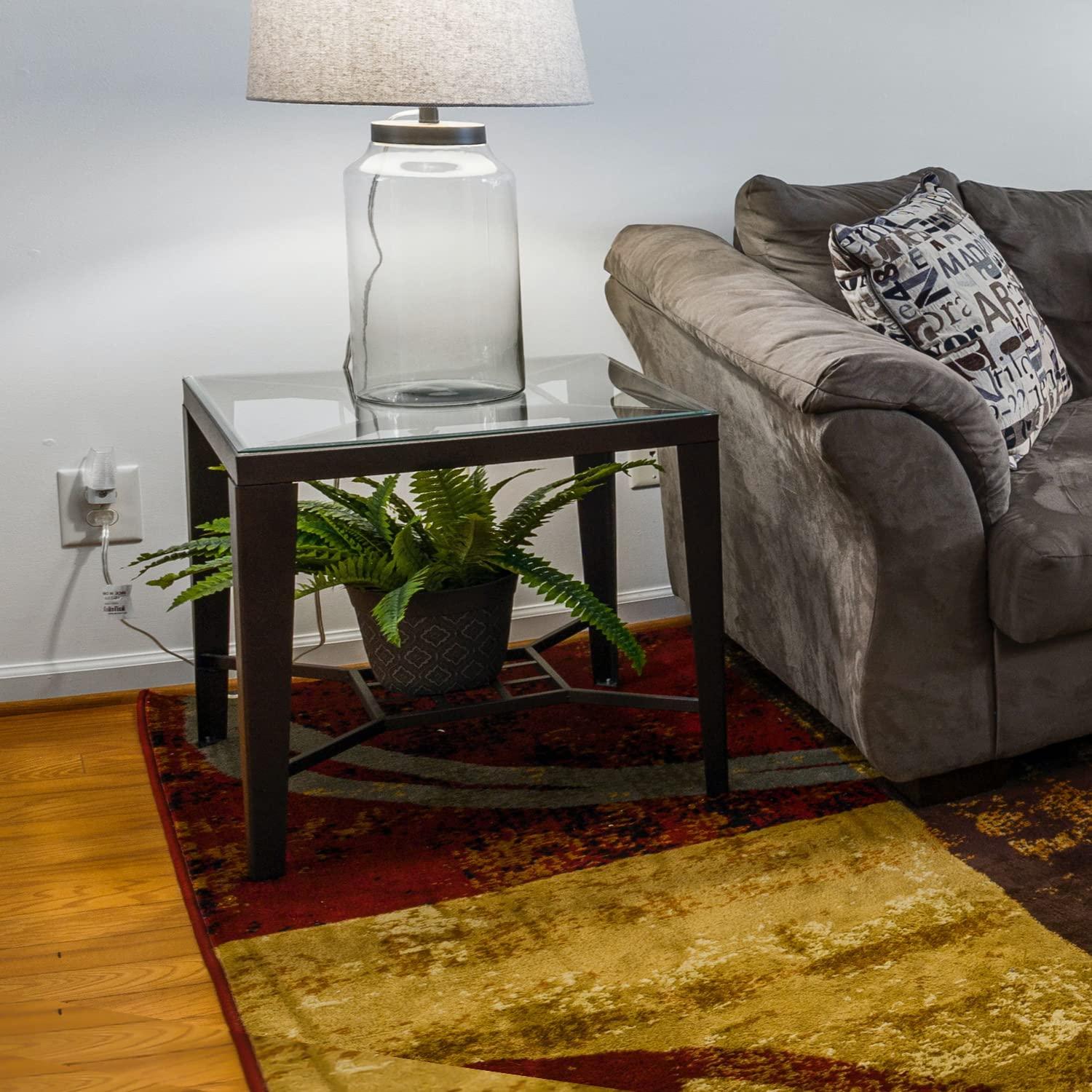 Fab Glass and Mirror Custom Cut Glass 1/4\" Thick - Clear Tempered Glass Cut to Size - Rectangle Replacement Glass for Table Tops, Glass Shelves, Windows with Bevel Edge by Fab Glass and Mirror