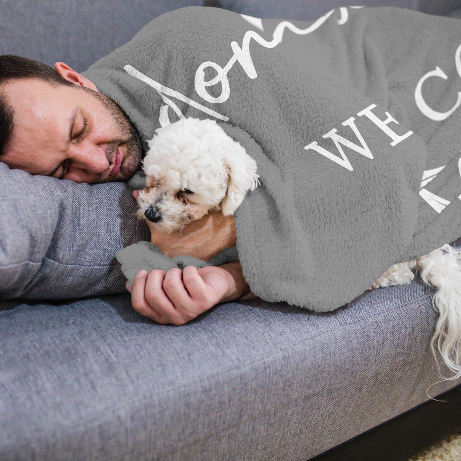 Peliny Chrid Peliny Chrid Get Well Gifts for Women After Surgery Blanket Grey 60\"X50\", Get Well Soon/Feel Better Gifts for Women, Post Surgery Recovery Gifts for Women, at Least You Dont Have to Wear A Cone Throw