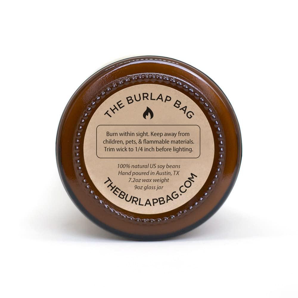 The Burlap Bag THE BURLAP BAG - Best Smell Ever - 9oz Soy Candle - smells like tropical & citrus fruits - Handpoured in Austin Texas