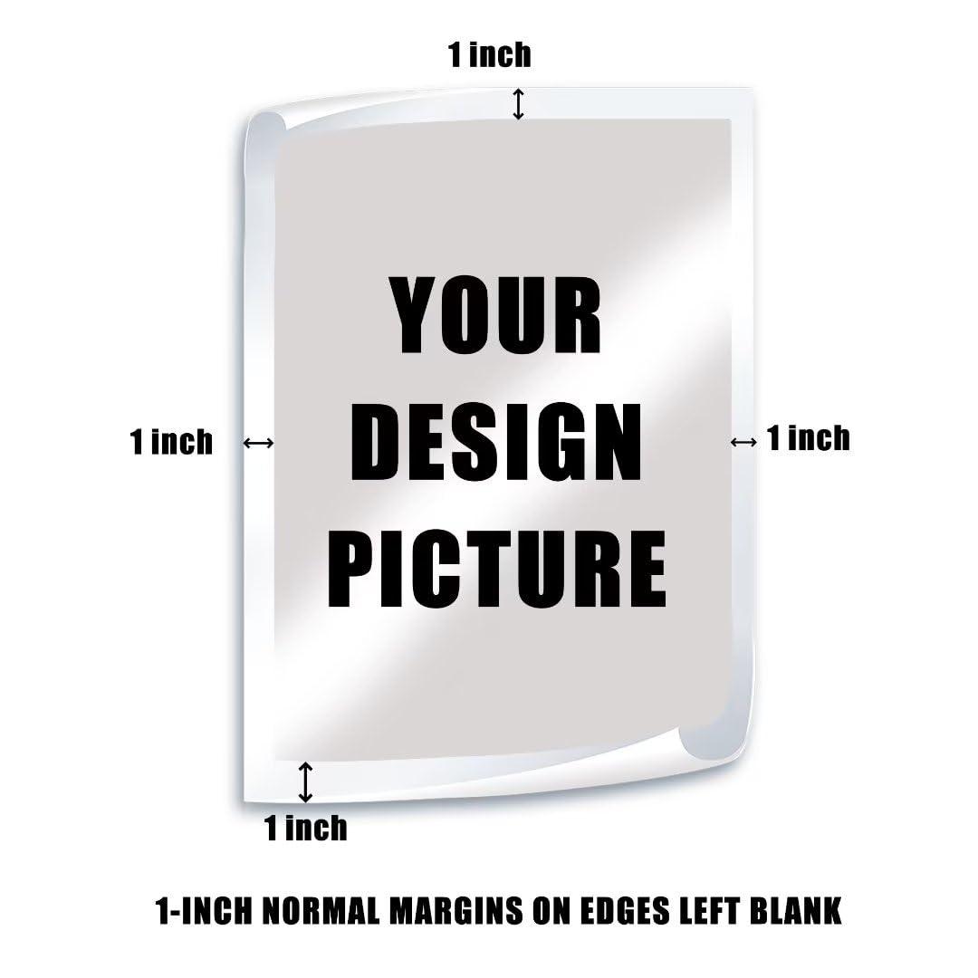 PTATT Custom Poster Prints - Personalized Photo Prints - Custom Posters Upload Images - Custom Wall Art Posters - Customized High Definition Printing of Photos in Multiple Sizes 8x14 inch