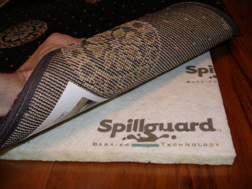 Carpenter Carpenter, 8'x10', 1/2" Visco- Elastic Memory Foam, Spillguard DuPont Barrier Rug Pad