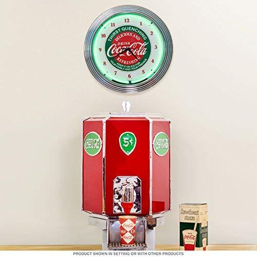 Neonetics Neonetics Drinks Coca Cola Evergreen Neon Wall Clock, 15"