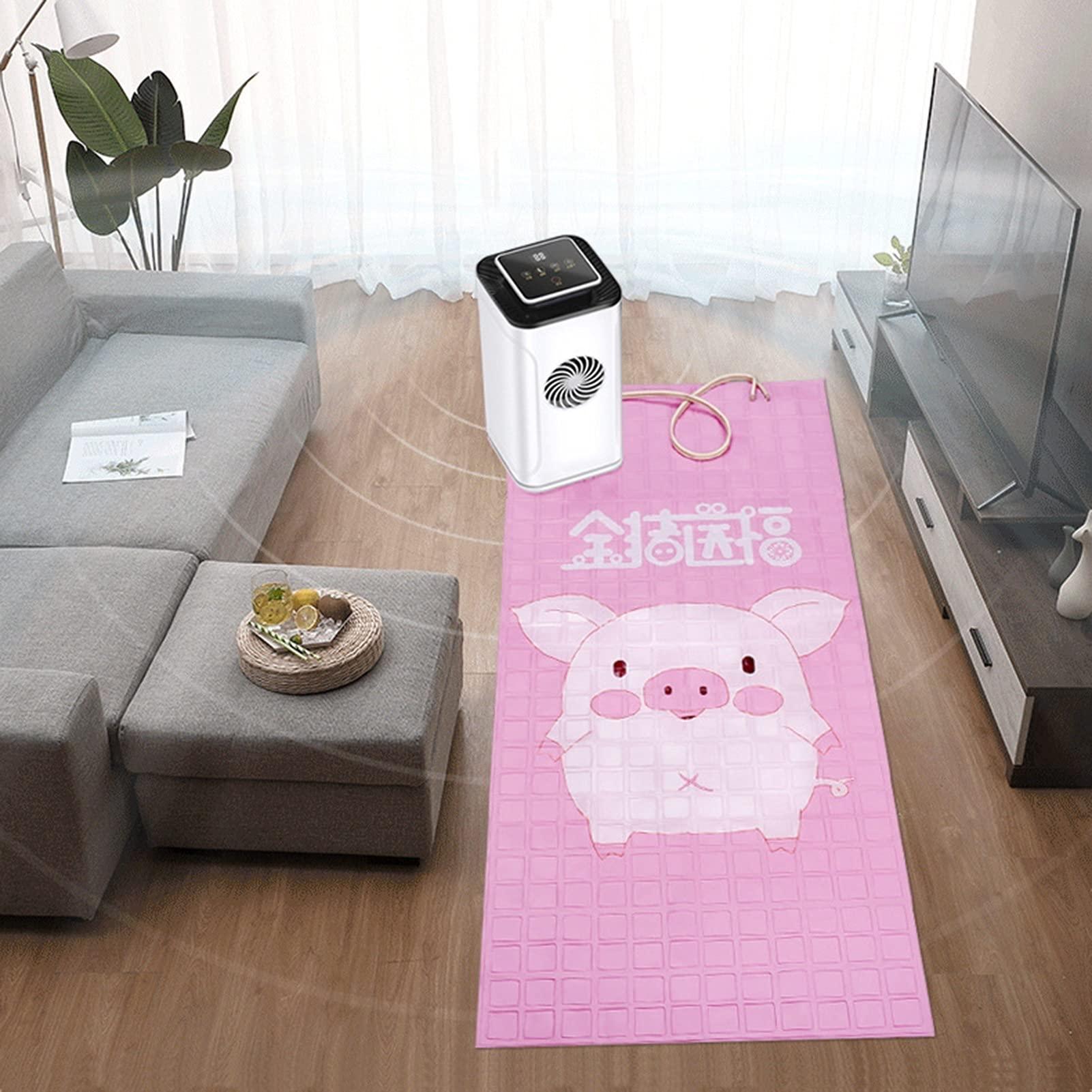 AGYH Mattress Cooler Bed Cooling Mattress Pad, Air-Conditioning Water Cooling Mattress, Cool and Comfortable Mattress Cooling System, 0.7x1.4m (Color : Blue)