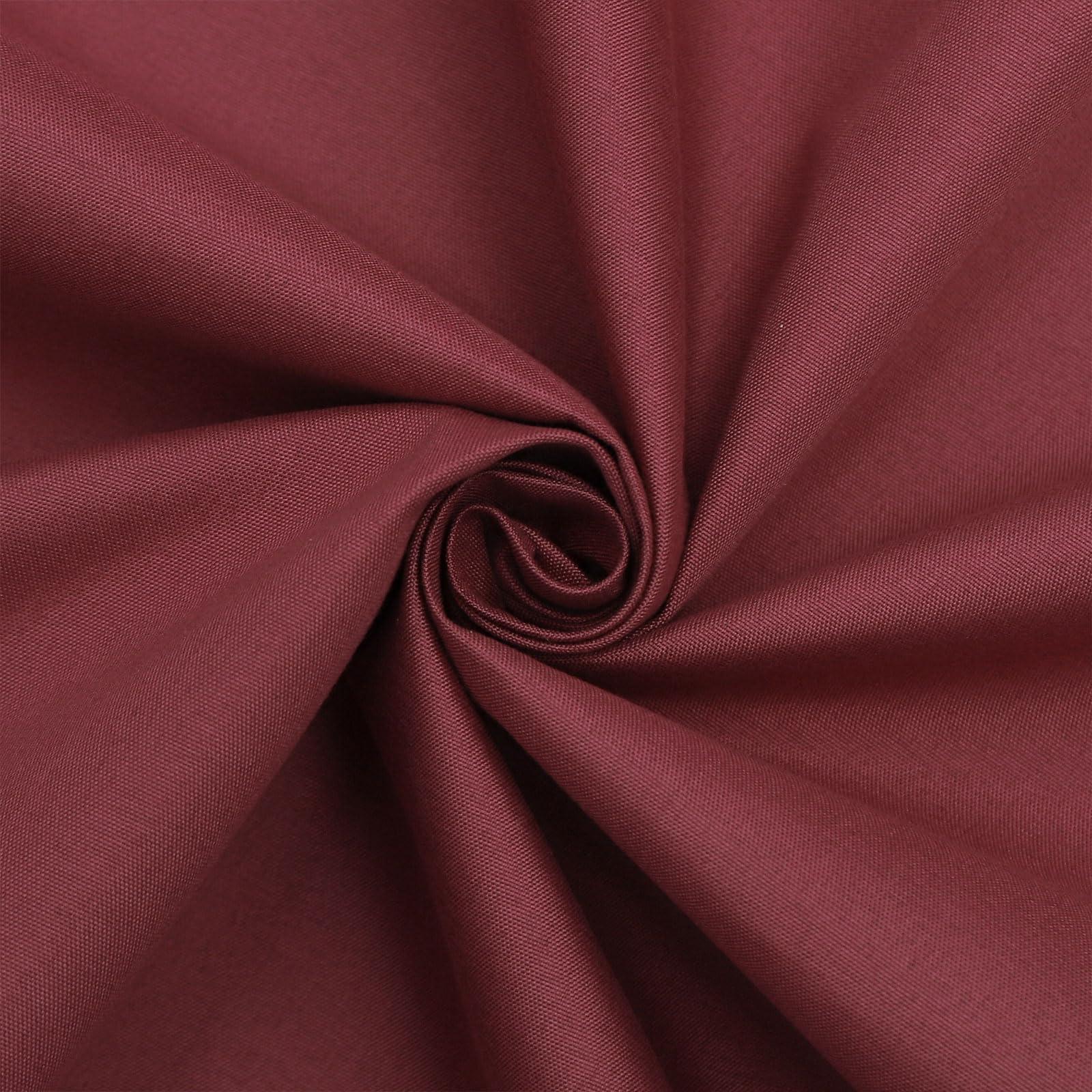 ABBRIGE ABBRIGE Extra Long Blackout Curtains - 72 to 240 Inch Long Total Blackout Tall Curtains - 2 Story Extra Long Window Floor to High Ceiling Drapes for Living Room Bedroom(1 Panel,Wine,52"x204")