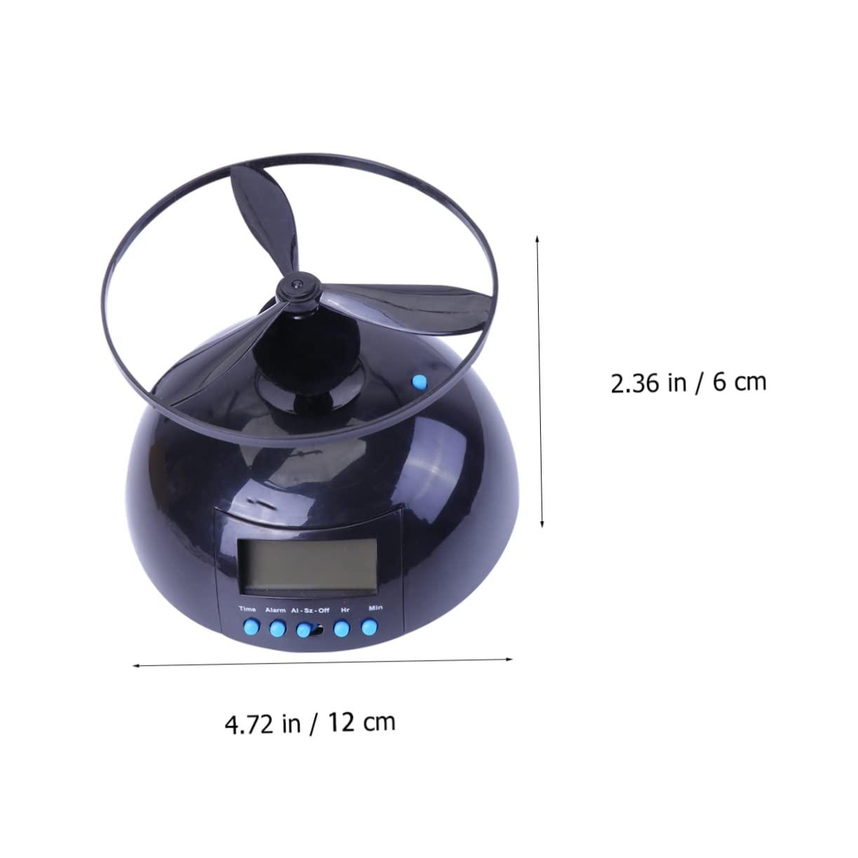 LIFKOME LIFKOME Flying Alarm Clock Led Display Snooze Outlet Battery Operated Digital Alarm for Heavy Sleepers