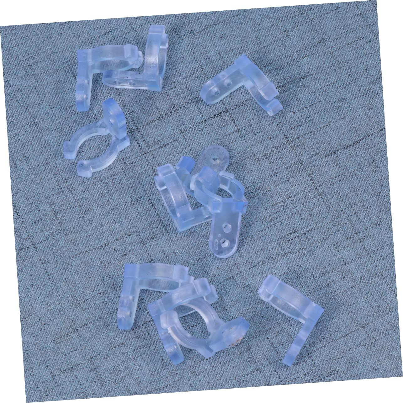 GLEAVI GLEAVI LED Rope Light Clips LED Light Base Buckle Rope Rope Card Code Rope Light Mounting Clips Accessories Rope Light Outdoor Light Clips Rope Lights LED Rope Light Holder