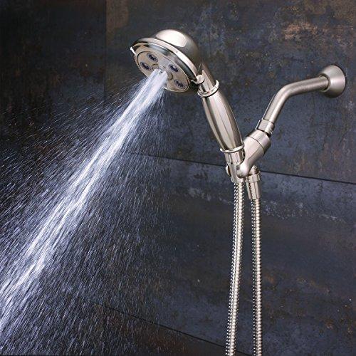 Speakman Speakman VS-3011-BN Chelsea Anystream Multi-Function Handheld Shower Head, 2.5 GPM, Brushed Nickel