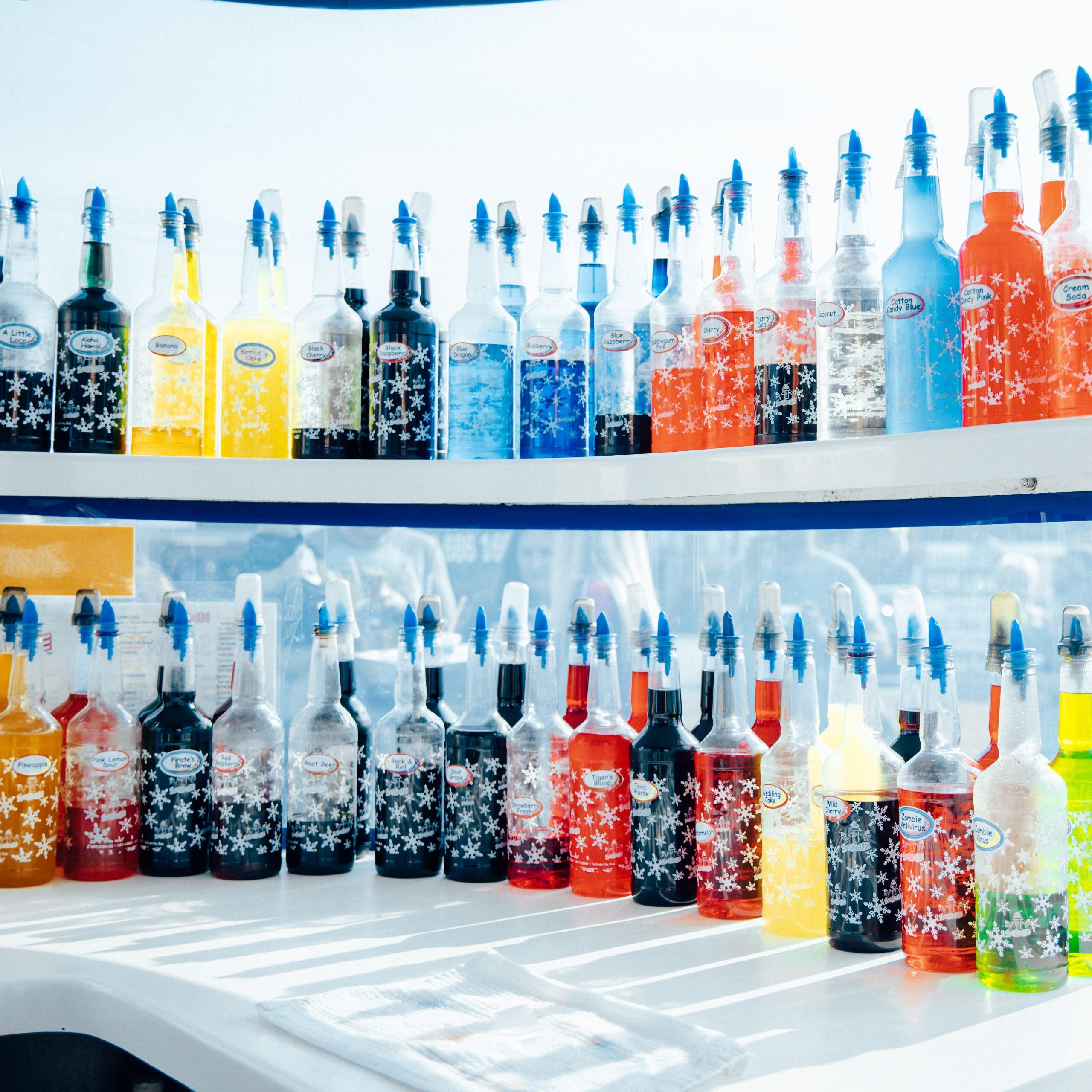 SNOWIE Snowie Shaved Ice Snow Cone Flavor Concentrate- Pint - Pink Cotton Candy