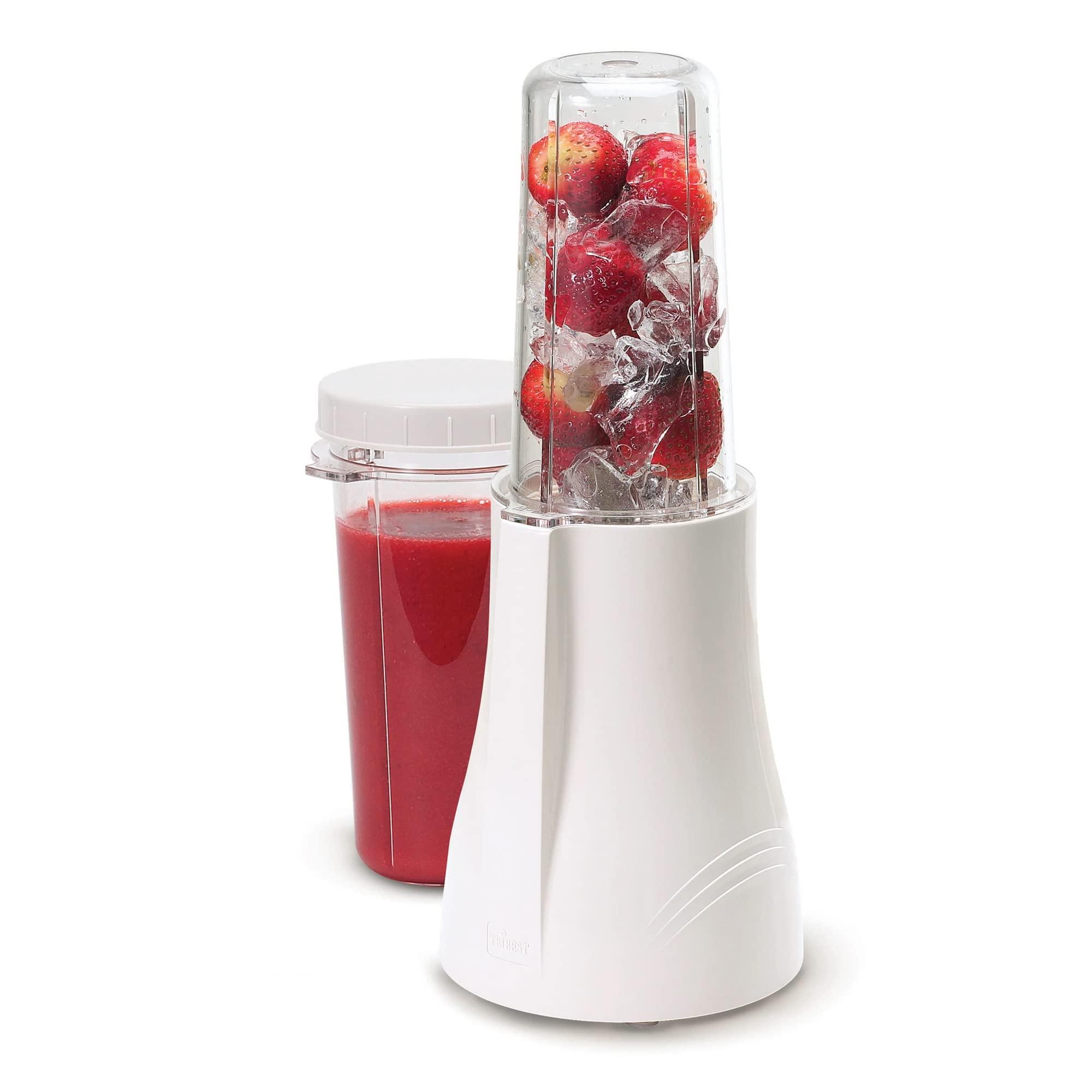 Tribest Tribest PB-150 Personal Blender for Shakes and Smoothies with Portable Blender Cups, White Large