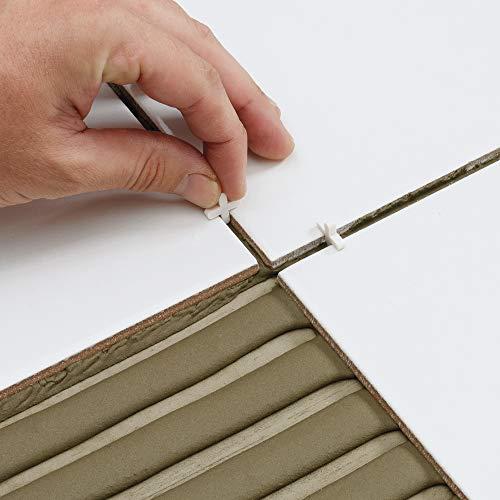 QEP QEP 10026Q 1/8-Inch Tile Spacers for Spacing of Floor or Wall Tiles, 250-Piece,White