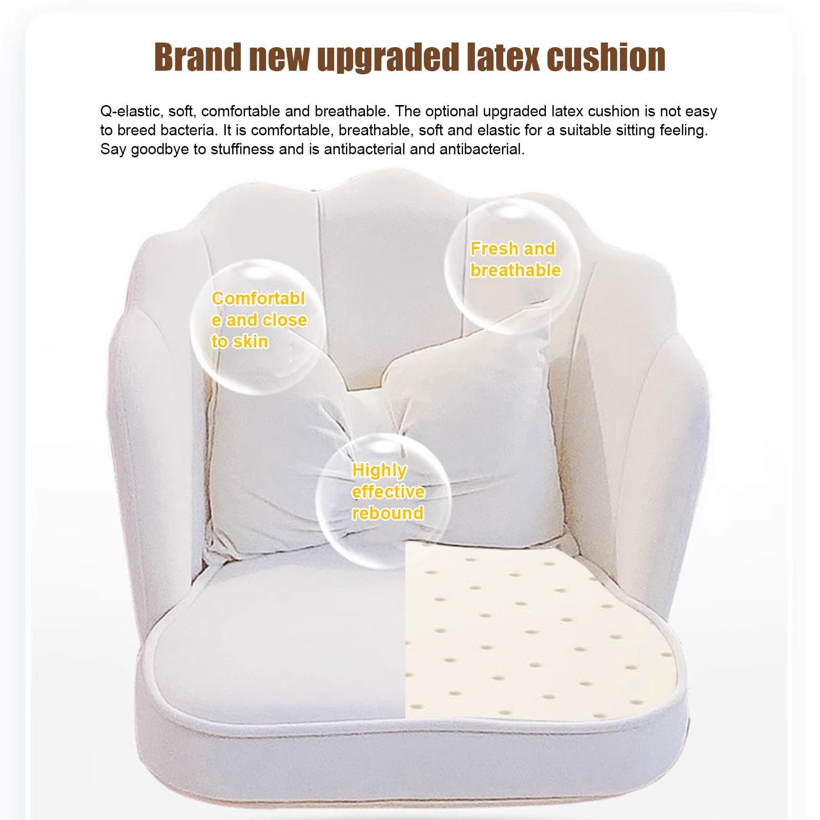 DELURA DELURA Chairs, Home Computer Chairs, Bedroom Girls' Makeup Chairs, Swivel Chairs with Liftable Backrests, Dormitory Stools, Writing Desks and Chairs