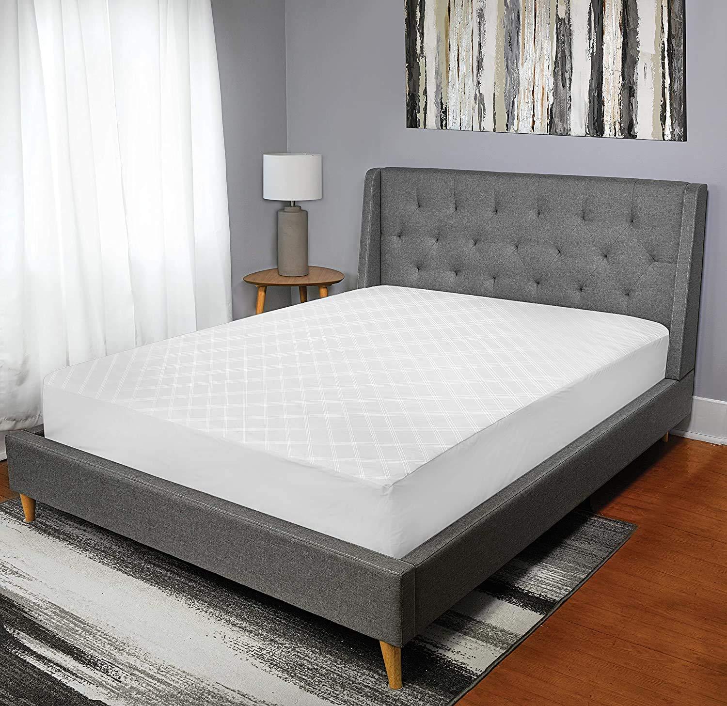 Aller-Ease AllerEase Ultimate Allergy Protection and Comfort Zippered Mattress Protector, Full