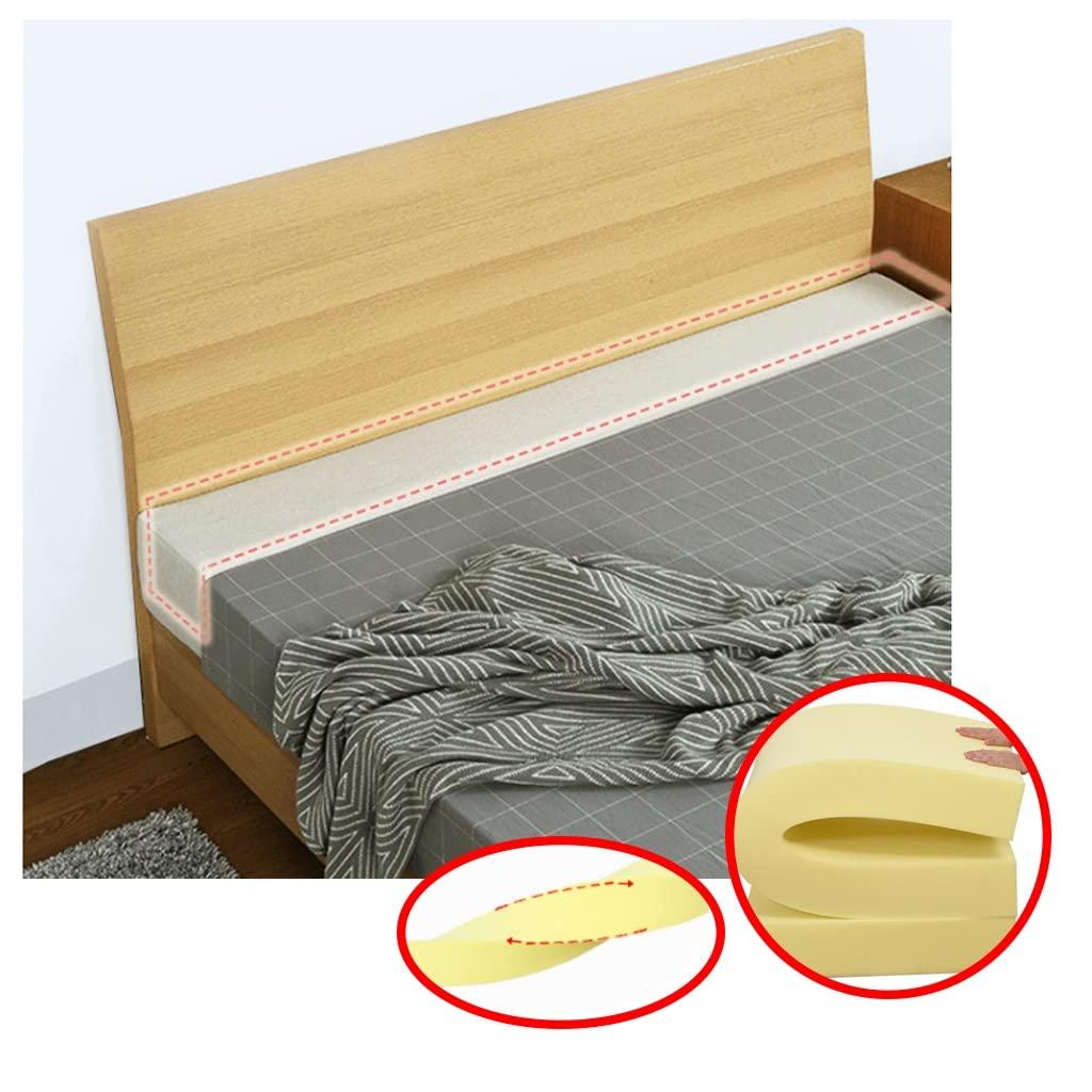 ydhgifd Bed Gap Filler for Headboard Mattress Gap Filler Bolster Pillow for Bed Long Pillow Closes Gap Between Mattress and Headboard Headboards Cushion Bed Gap Filler (Color : Gray, Size : 10X10X5X100cm)